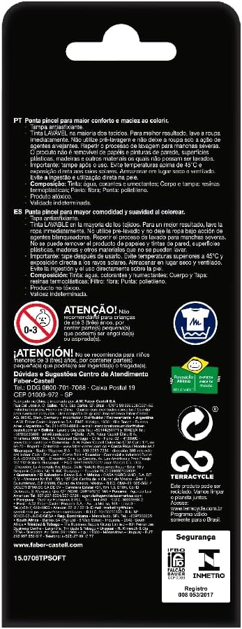 Canetinha SuperSoft Pastel 6 Cores 6