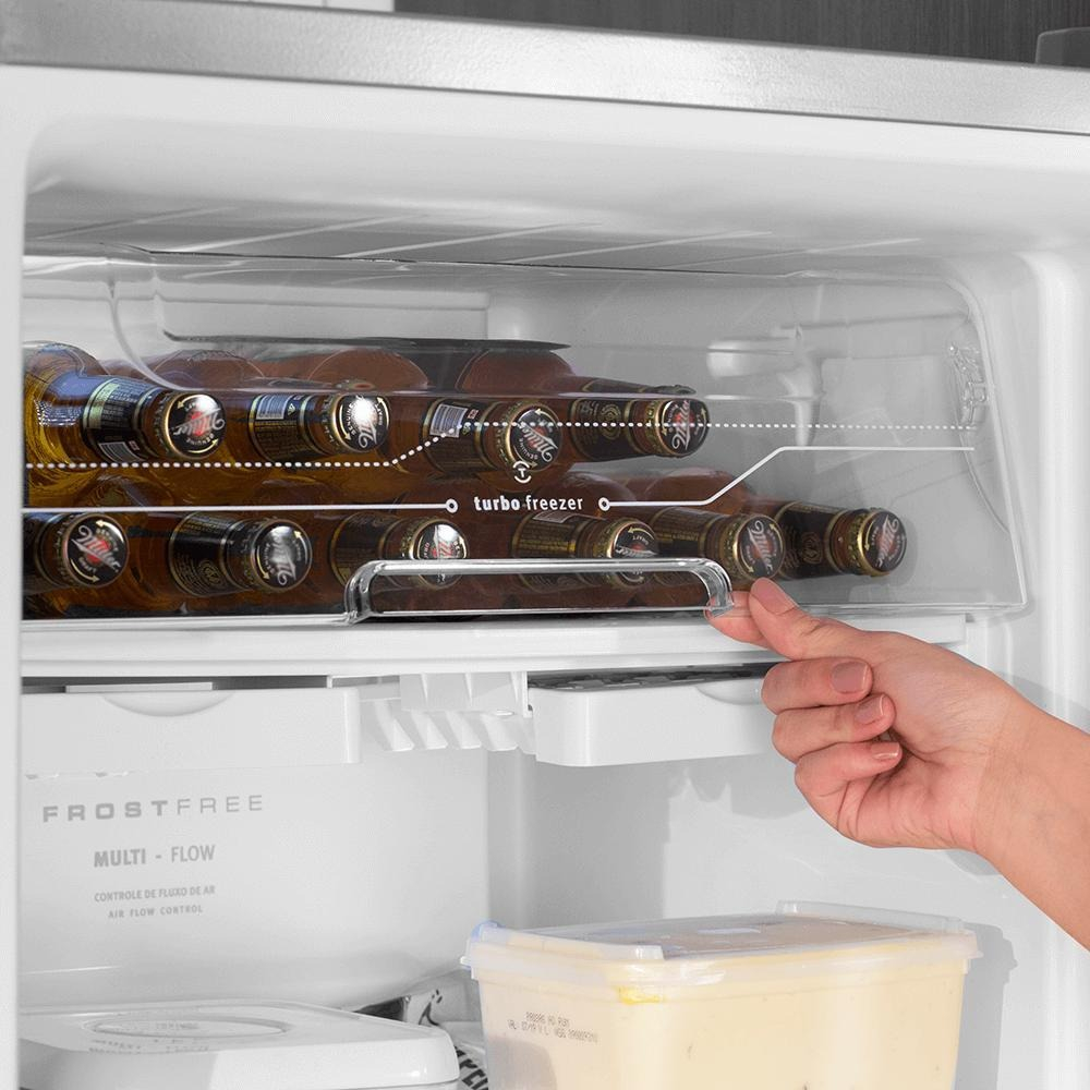 Geladeira Frost Free 371 L Turbo Congelamento Duplex 5