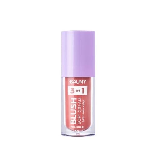 Bauny - Blush Líquido Soft Cream 3 em 1 (Sunny) 1