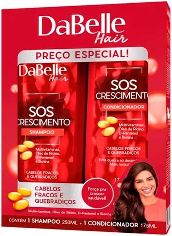 DaBelle Kit Shampoo + Condicionador - SOS Crescimento 1