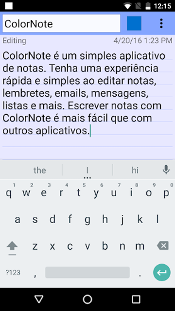 ColorNote 4
