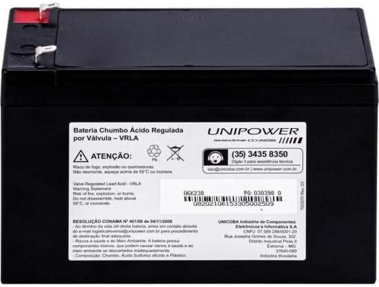 Bateria para Nobreak Interna Selada 5