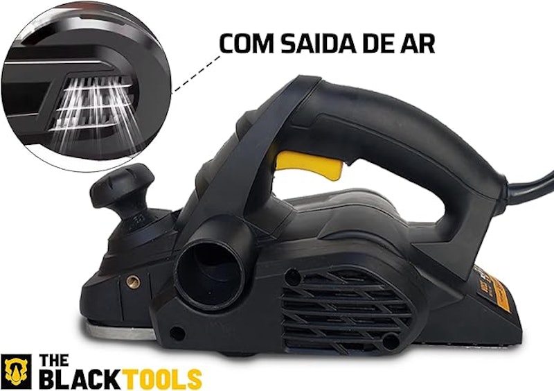 Plaina Elétrica Manual Profissional 780 W 5