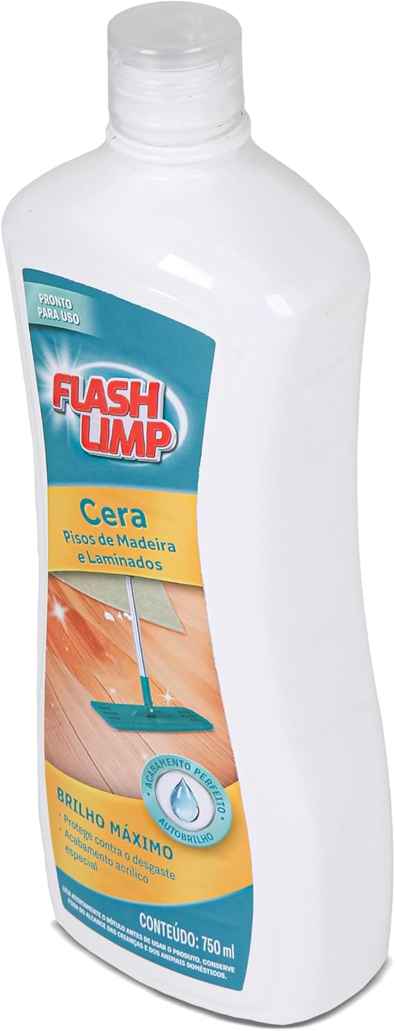 Cera para Pisos de Madeira e Laminados 750 ml 2
