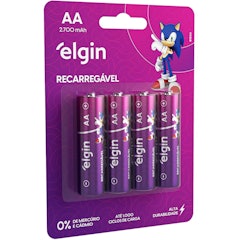 Pilha Recarregável AA
