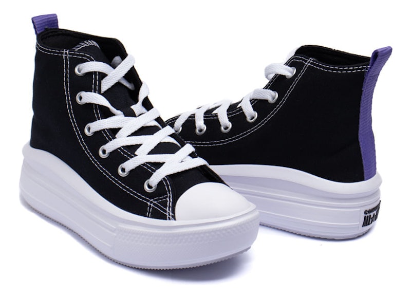 Chuck Taylor All Star Move Star Essentials Juvenil Cano Alto 5