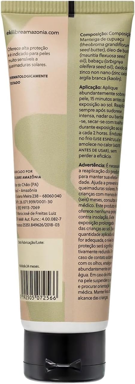 Protetor Solar Físico Vegano Natural FPUVA 28 2
