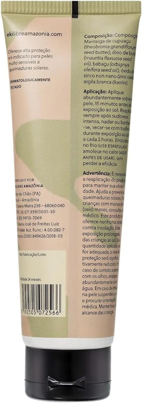 Protetor Solar Físico Vegano Natural FPUVA 28 2