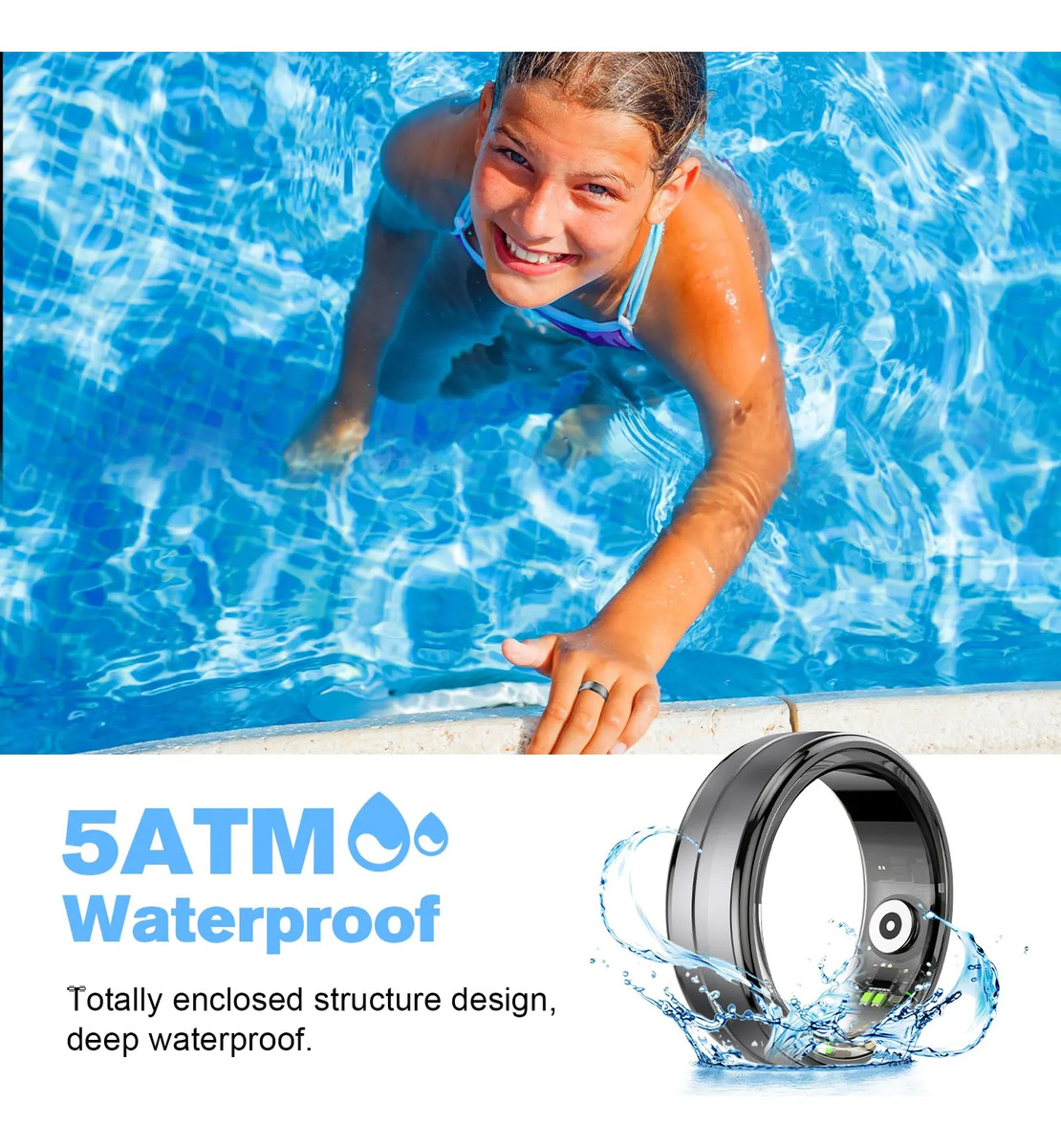 Smart Ring Health Tracker MagLoop 5