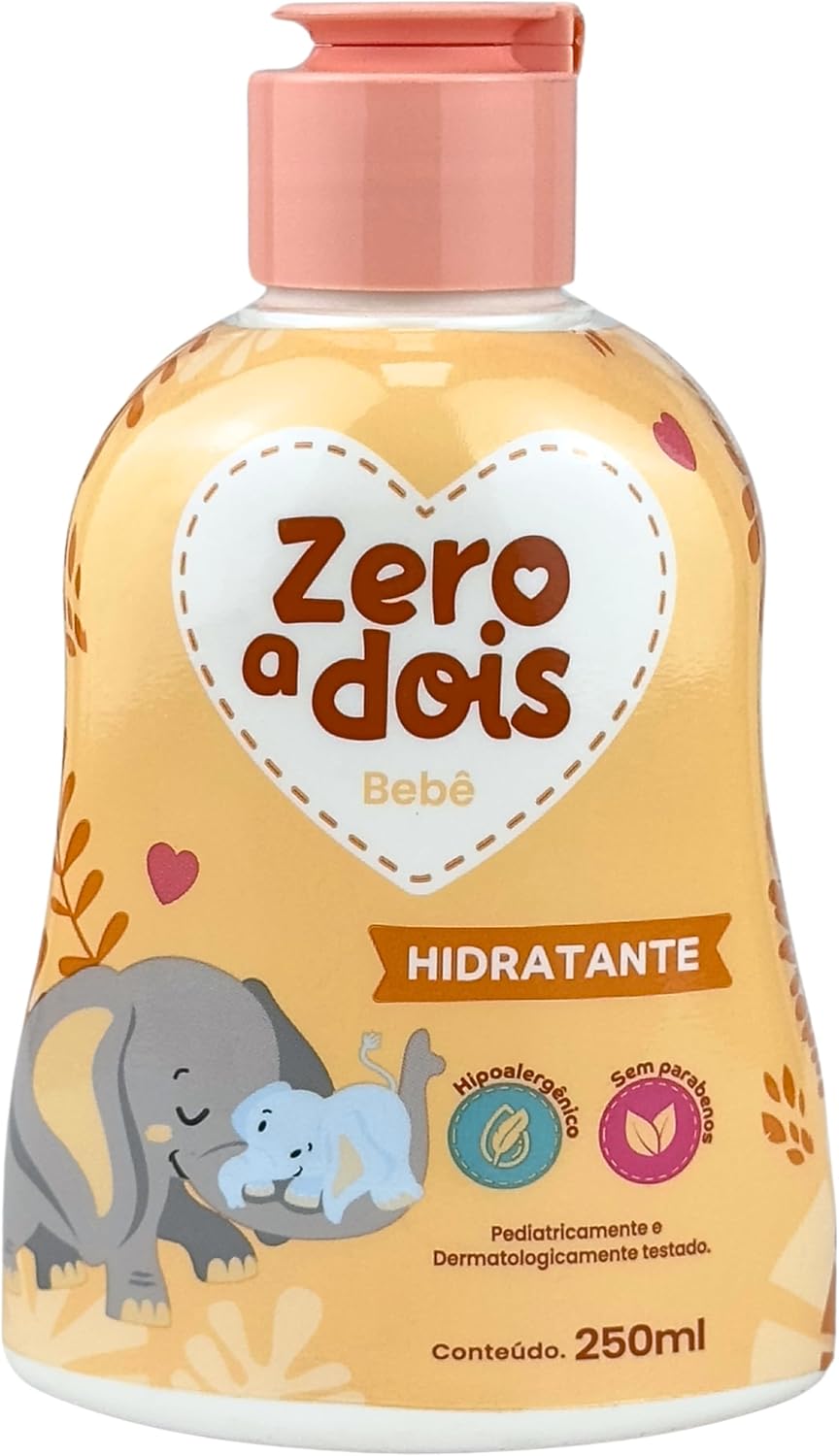 Loção Hidratante para Bebê Zero a Dois 1