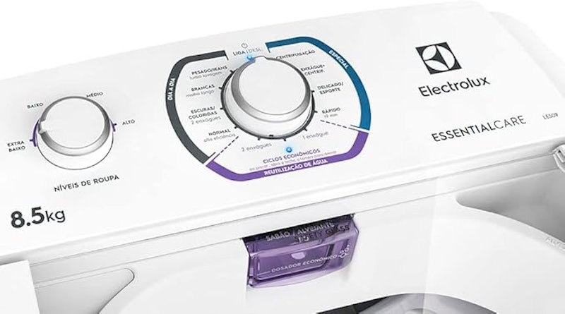 Máquina de Lavar Electrolux 8,5 kg Branca Essential Care 3