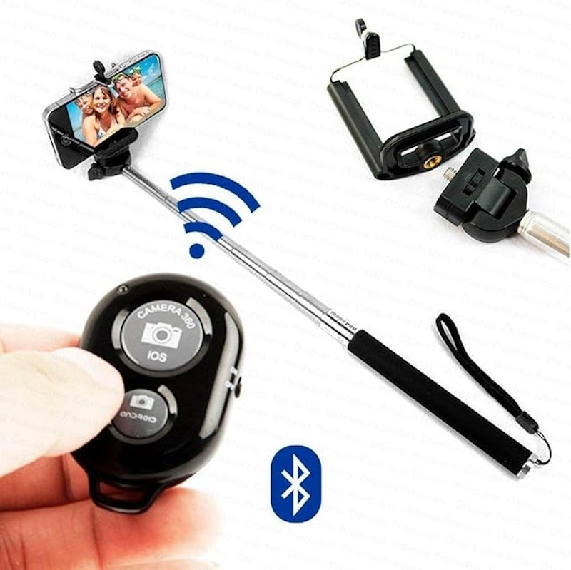 Bastão Monopod Pau de Selfie com Controle Bluetooth 2