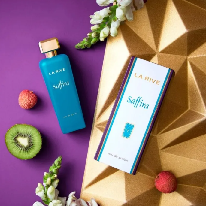 Perfume Feminino Saffira Edp 90 ml 3