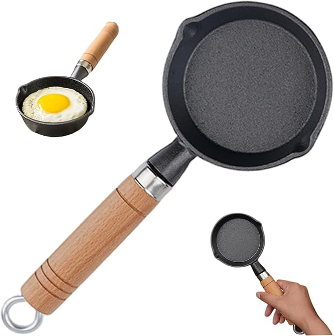 Mini Frigideira de Ferro Fundido 10 cm Beahing 2