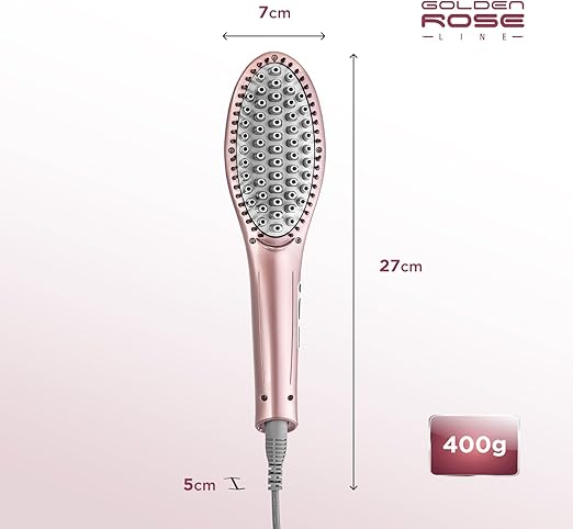 Escova Alisadora Golden Rose 5