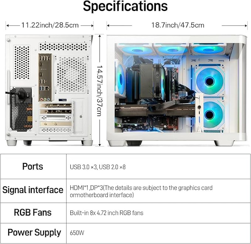 LXZ Gaming PC Desktop 3