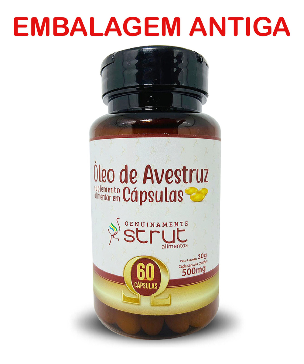 Óleo de Avestruz em Cápsulas 2