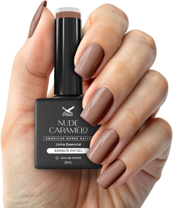 Esmalte em Gel Nude Caramelo 2