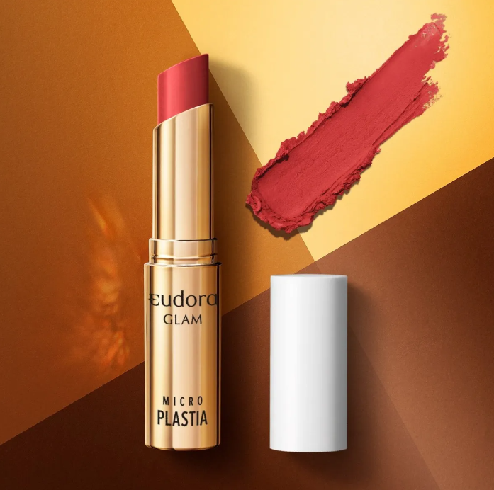 Batom Vermelho Ruby Glam Microplastia 2