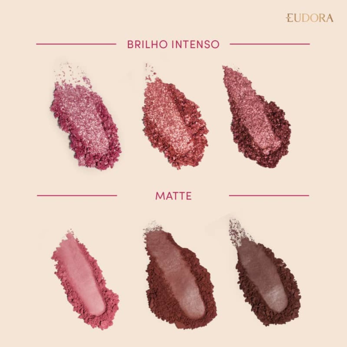 Paleta de Sombra Niina Secrets Rosé Shine 3