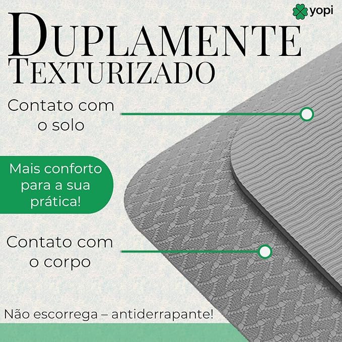 Tapete de Yoga TPE Yopi 3