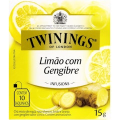 Chá Twinings Limão com Gengibre