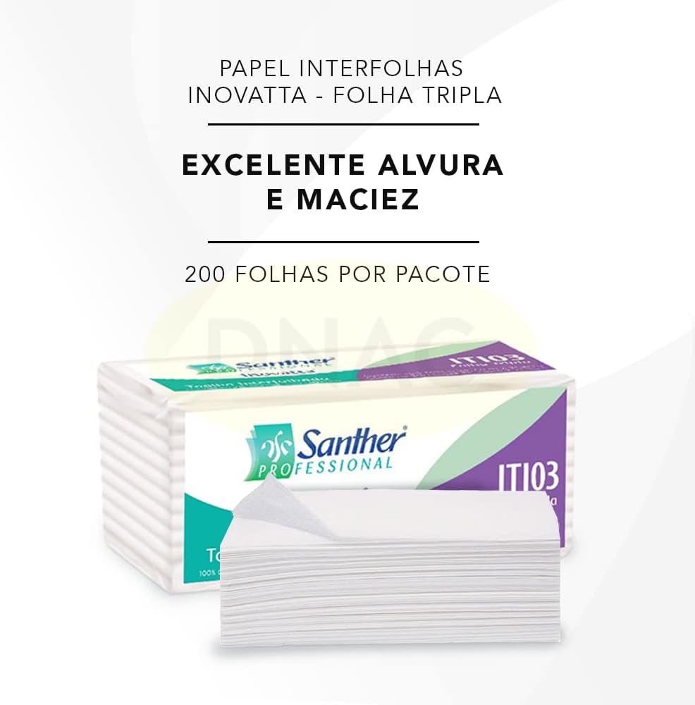 Toalha Interfolhada Inovatta Folha Tripla 2