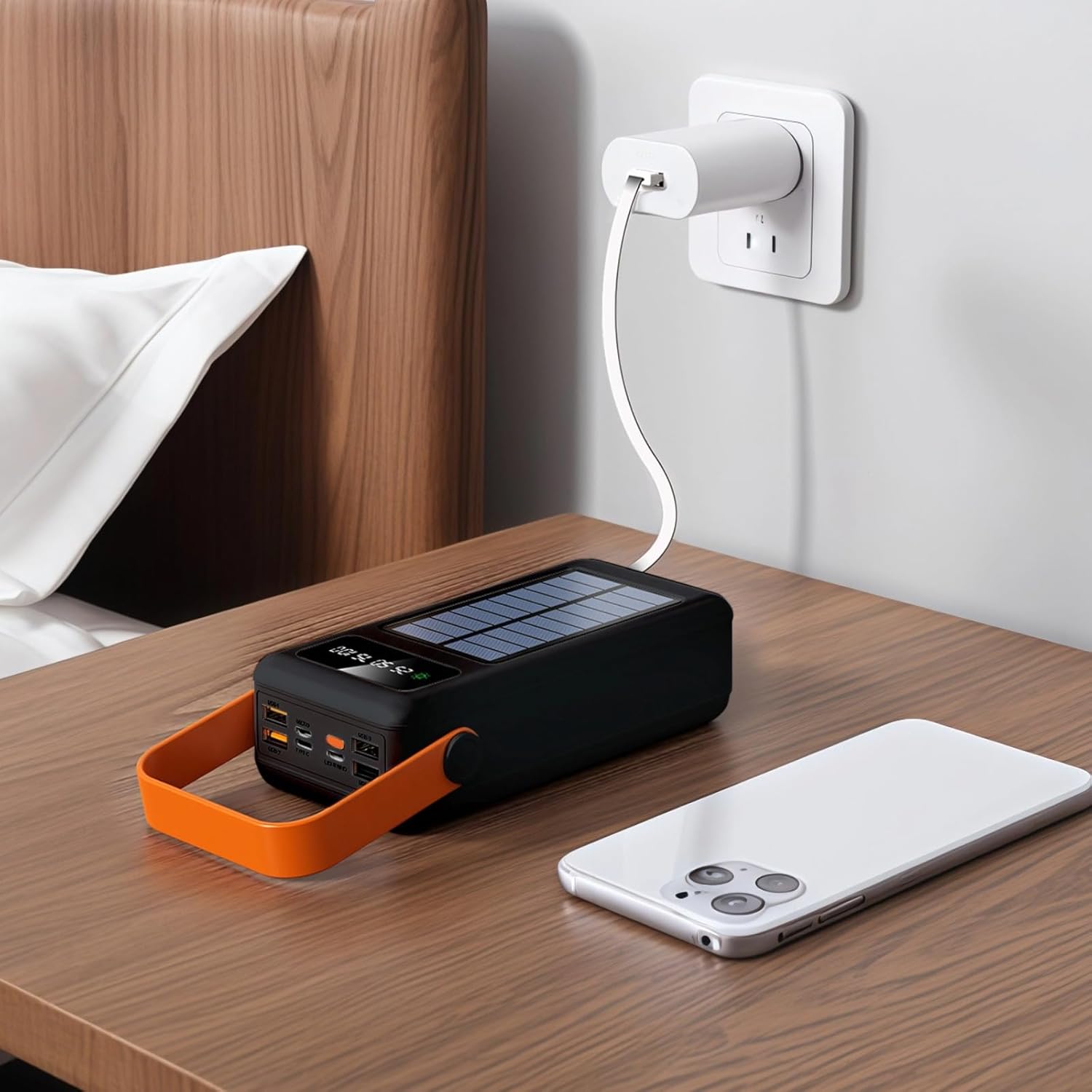 Carregador Solar 60.000 mAh Power Bank Luminfly 3