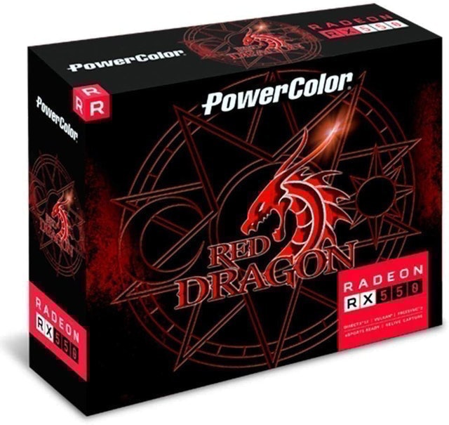 Placa de Vídeo Red Dragon Radeon RX 550 5