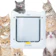 ZUAGI Porta de Gato com Trava de 4 Vias 1