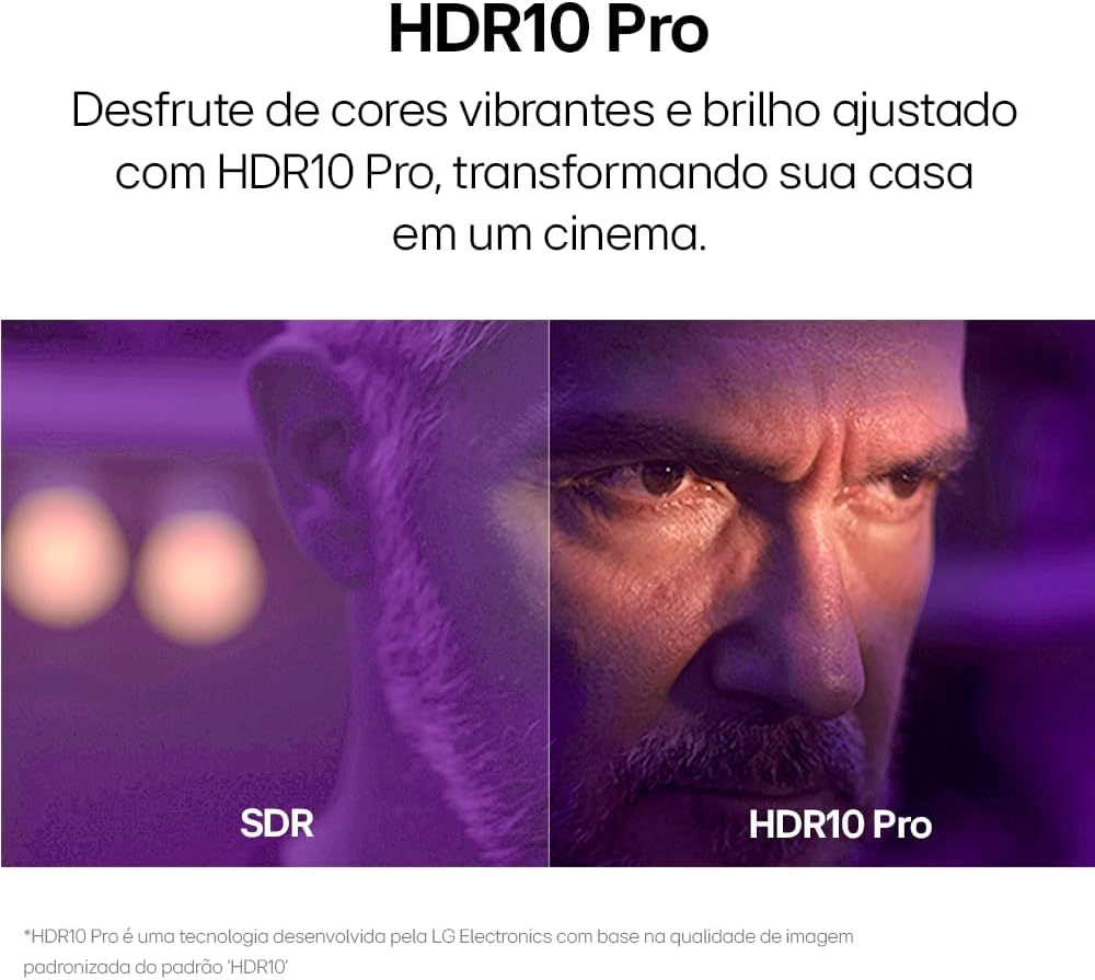 Smart TV LG HD de 32 Polegadas LR60 2024 5