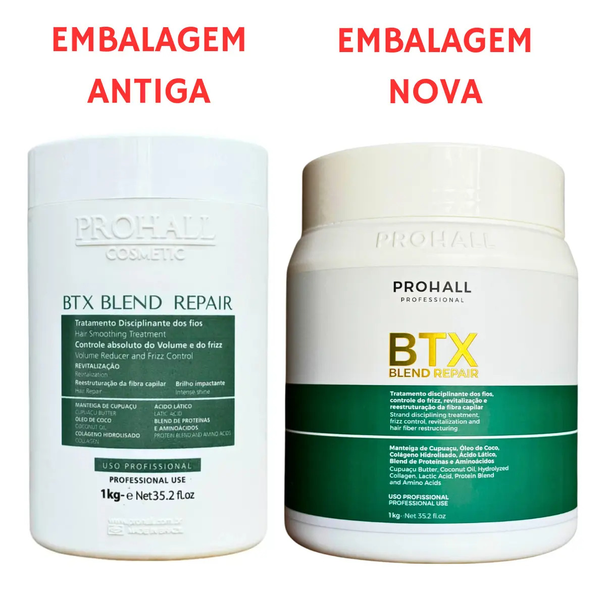 Btx Capilar Orgânico Blend Repair 3