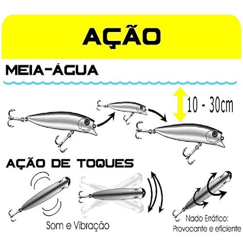 Isca Artificial Marine Sports Brava 90 5