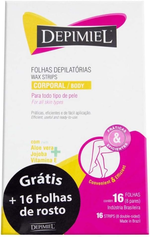 Folha Depilatória Corporal Depimiel 1