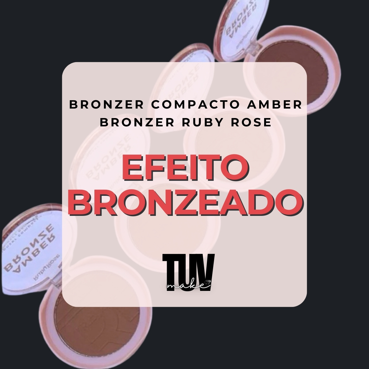 Bronzer Compacto-Amber Bronze Honey Glow 4