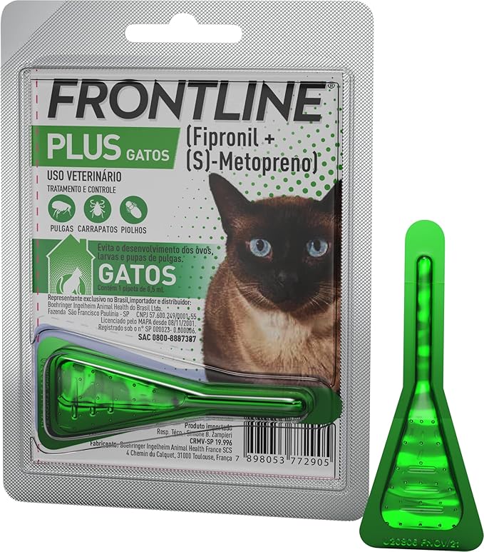 Top 10 Melhores Antipulgas para Gatos em 2026 (Frontline, Elanco e mais) 3