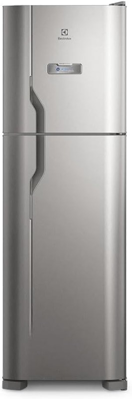 Geladeira Frost Free 400 L Efficient Turbo Freezer Duplex Inox Look 1