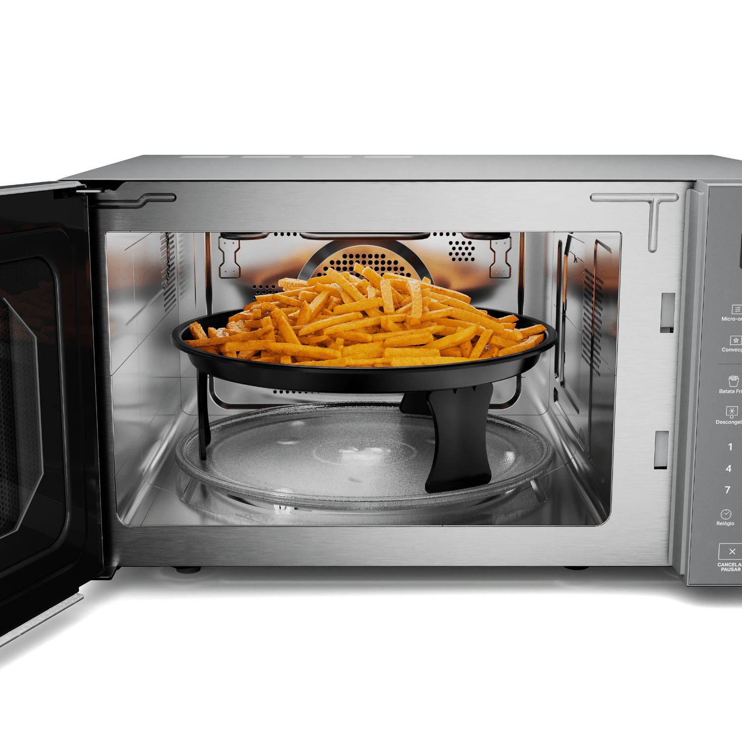 Micro-ondas Airfryer Brastemp Inox 29 L 5