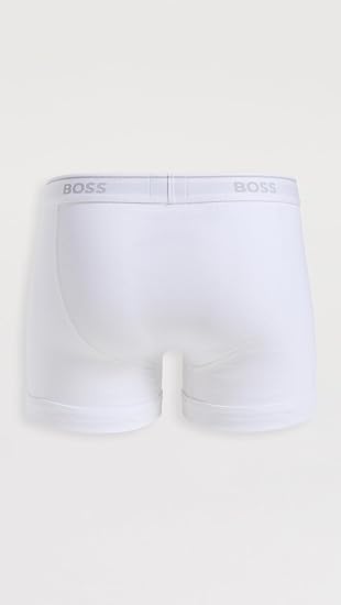 Pack de 3 Cuecas de Algodão Elástico com Logo na Cintura 3