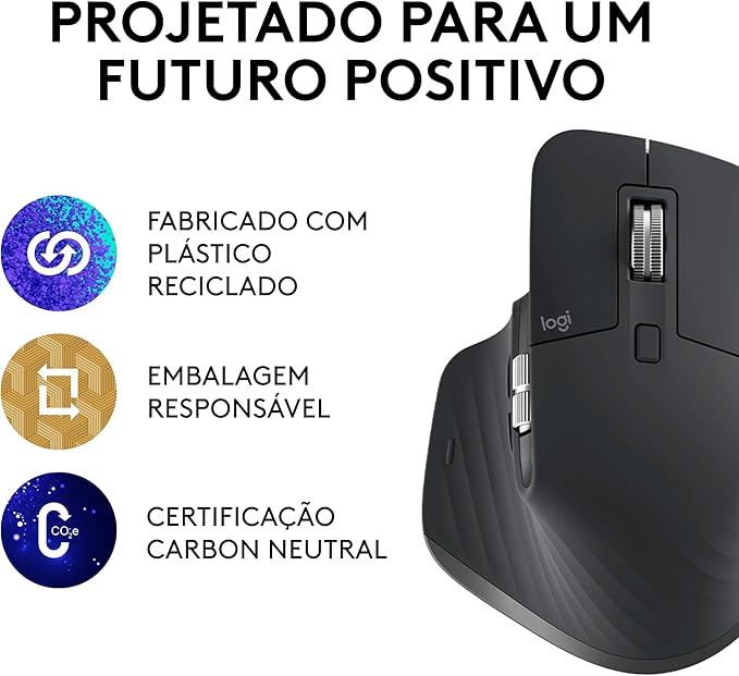 Mouse sem Fio Logitech MX Master 3S 5