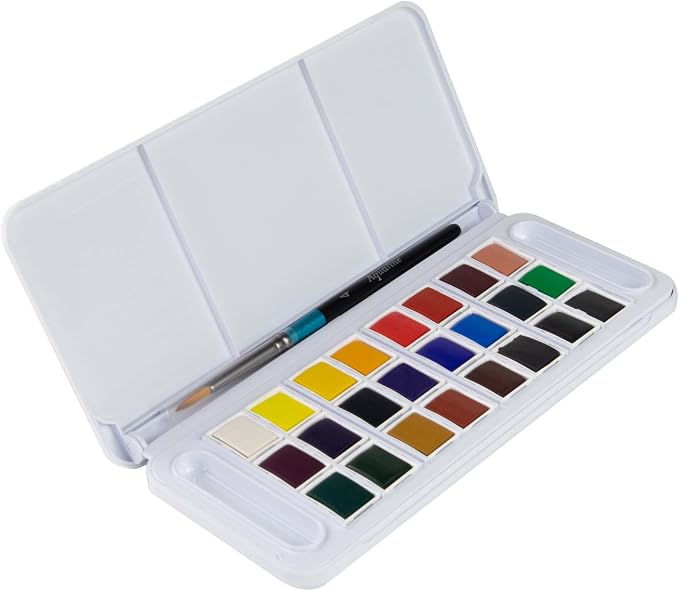 Top 10 Melhores Aquarelas Profissionais em 2026 (Pastilha e Bisnaga) 5