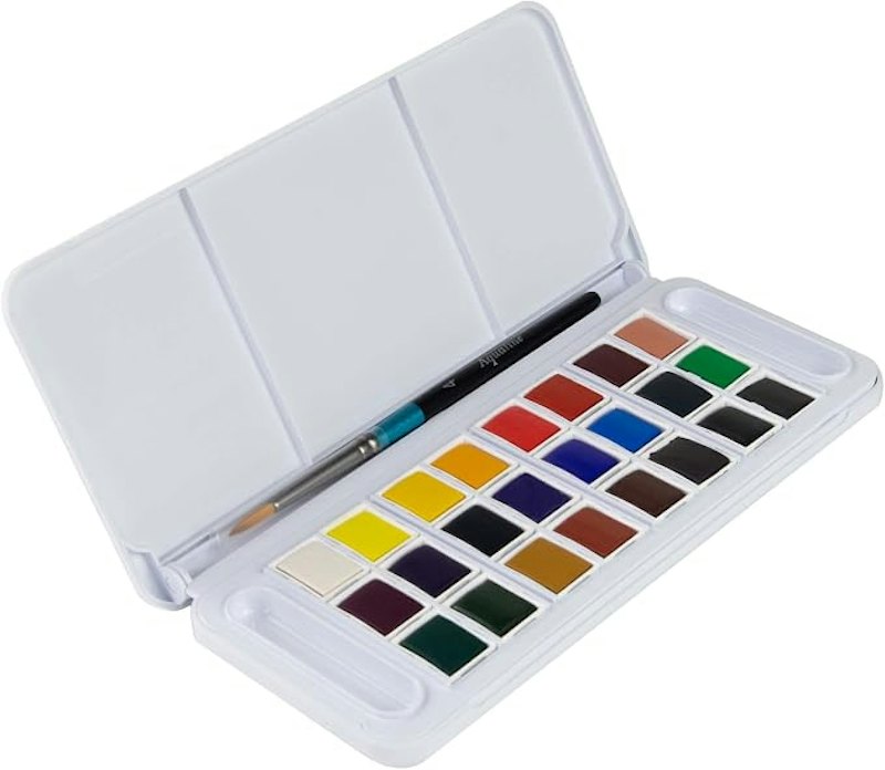 Conjunto de Viagem Aquafine Watercolour 24 1