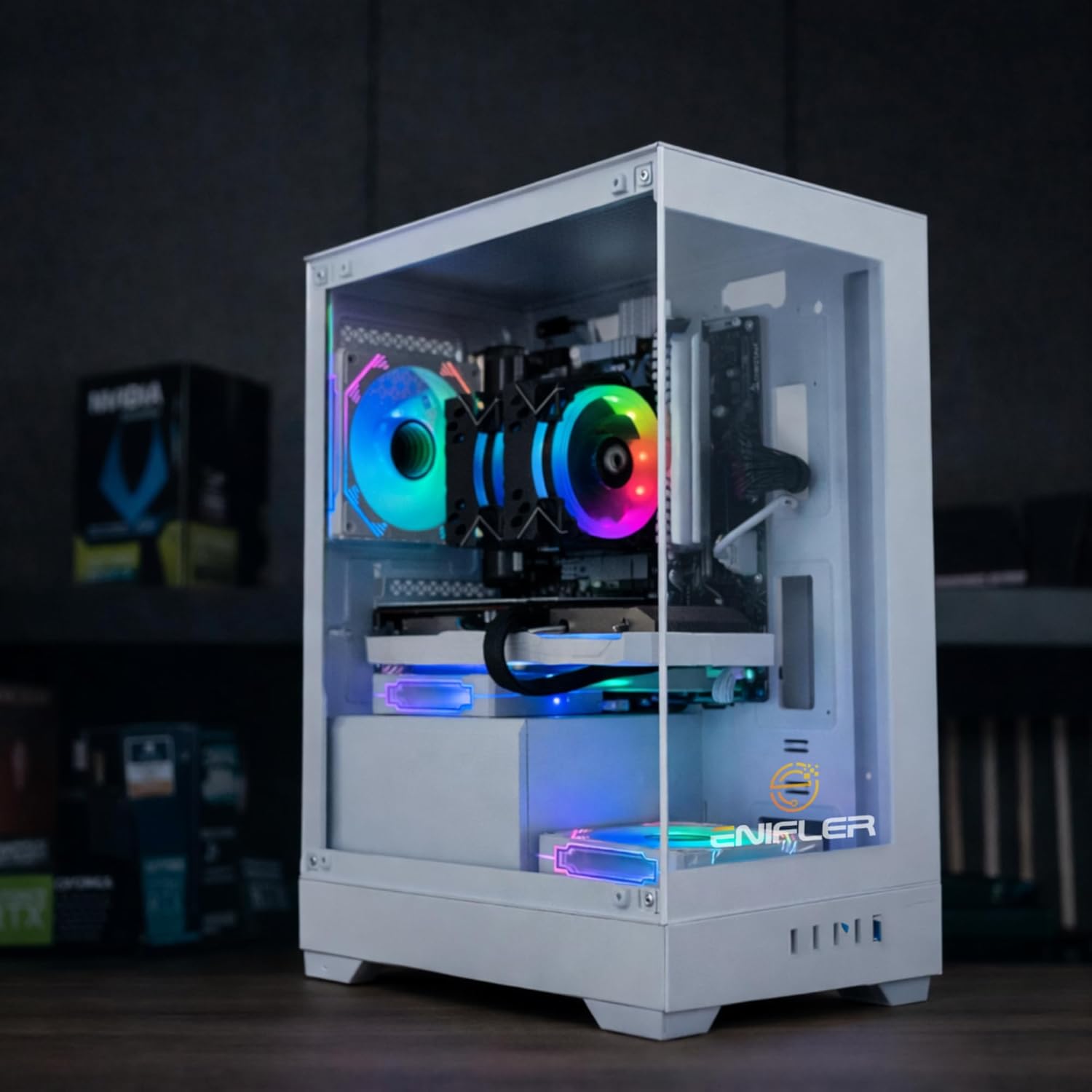 PC Gamer Completo Ryzen 5 5600GT 16 GB DDR4 SSD 480 GB 500 W 80 Plus PCRZN12-E 5
