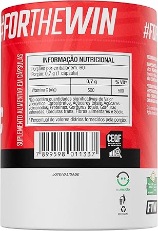 Vitamina C 500 mg FTW 3