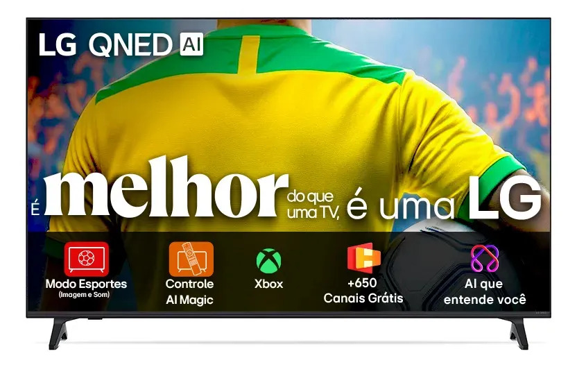 Smart TV 4K 65" LG QNED73 1
