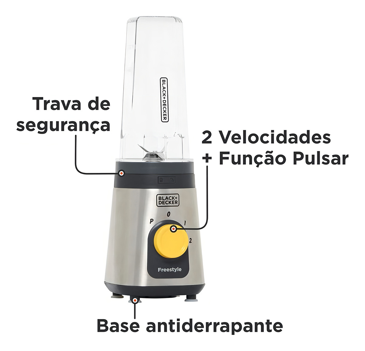 Liquidificador e Processador Freestyle 2