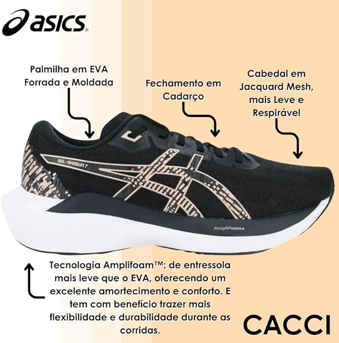 Tênis Asics Gel-Shogun 7 Feminino 2