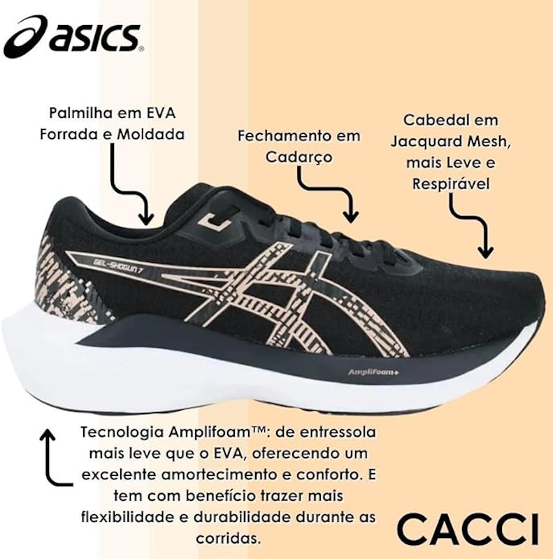 Tênis Asics Gel-Shogun 7 Feminino 2