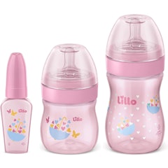 Kit Mamadeiras Lillo Evolution 50 + 150 + 240 ml