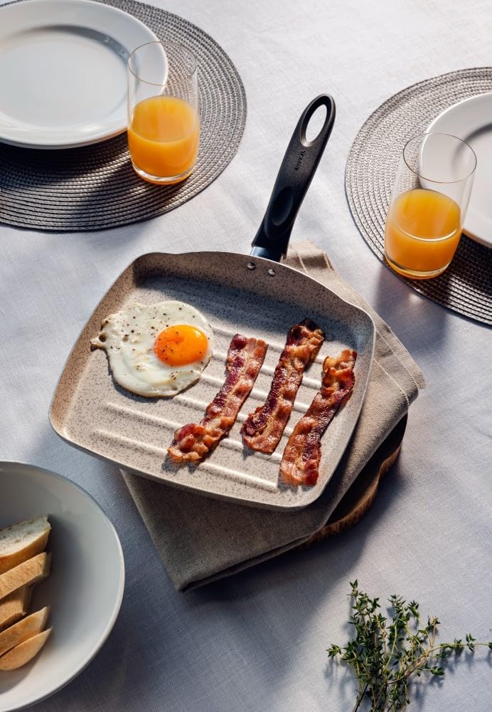 Grill Brinox Suprema Antiaderente Mineral Resist Ceramic Life 4